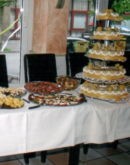 Restaurant l'Espresso Buffet Teilansicht